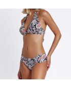Maillot de bain 2 Pièces Tamera imprimé noir