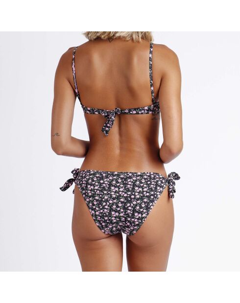 Hari Zweiteiliger Badeanzug mit schwarzem Aufdruck