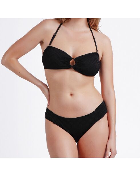 Ramiya zwart 2-delig badpak