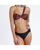 Maillot de bain 2 Pièces Satya cuivre/noir