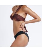 Maillot de bain 2 Pièces Satya cuivre/noir