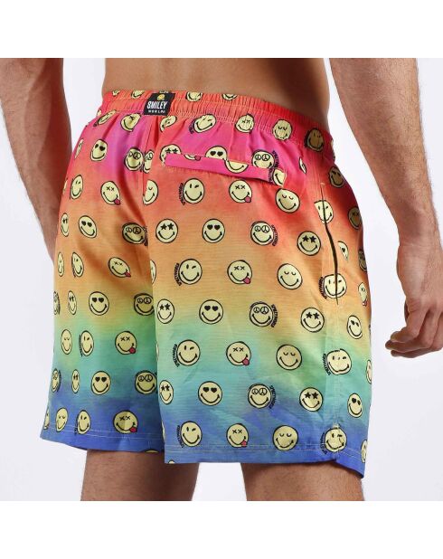 Short de bain Jasper imprimé multicolore