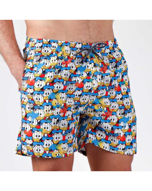Louis zwemshort met veelkleurige print