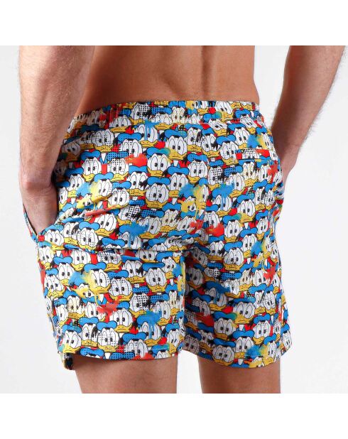 Louis zwemshort met veelkleurige print
