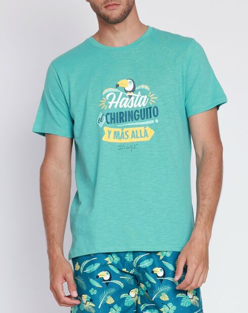 T-Shirt Arun turquoise