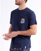 T-Shirt Amar bleu marine