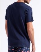 T-Shirt Amar bleu marine