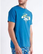 T-Shirt Anil bleu