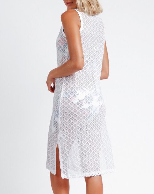 Rohan witte strandjurk