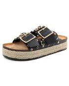 Mules Vana noir/multicolore