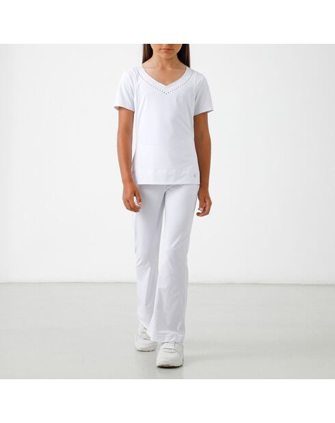 T-shirt Monfils blanc