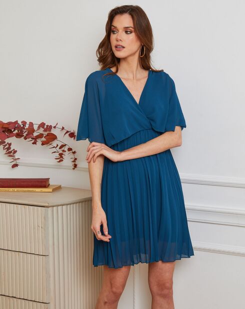 Robe Ziche bleu canard