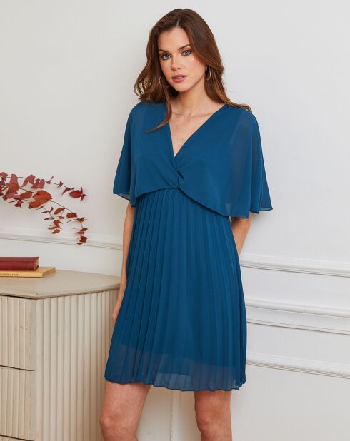 Robe Ziche bleu canard