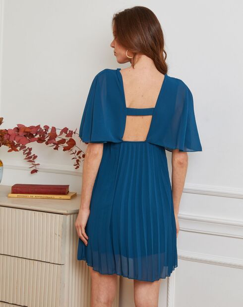 Robe Ziche bleu canard