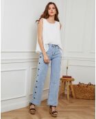 Top Zizou blanc