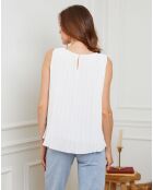 Top Zizou blanc