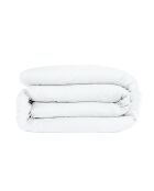 Housse de couette 100% Satin de Coton Julia blanc