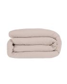 Housse de couette 100% Satin de Coton Julia beige