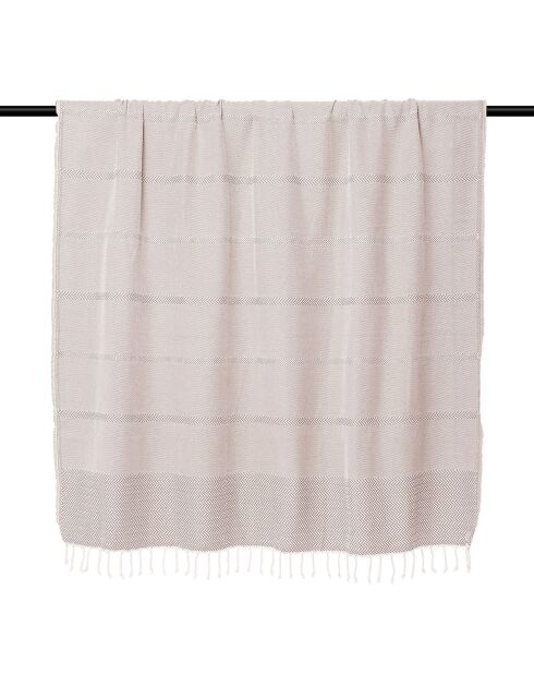 Tela escocesa beige Oslo