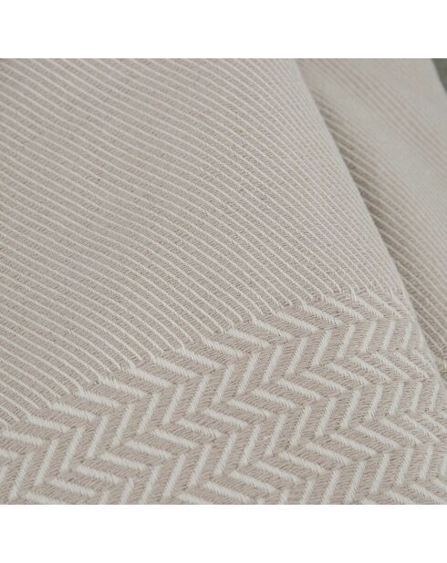 Oslo beigefarbenes Plaid