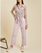 Pantalon Poeme rose