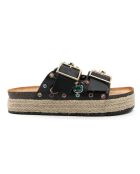 Mules Vana noir/multicolore