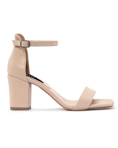 Sandali Esma nude - tacco 8 cm
