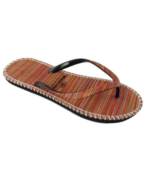 Schwarz/Rot/Mehrfarbige Hip Flip Flops