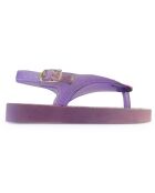 Violette bedruckte 20 Baby Fox Sandalen