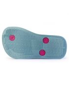 20 Baby Miss Little fuchsia/blauwe sandalen met print