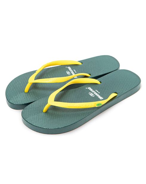 Tongs Classic Pro Combi W vert/jaune