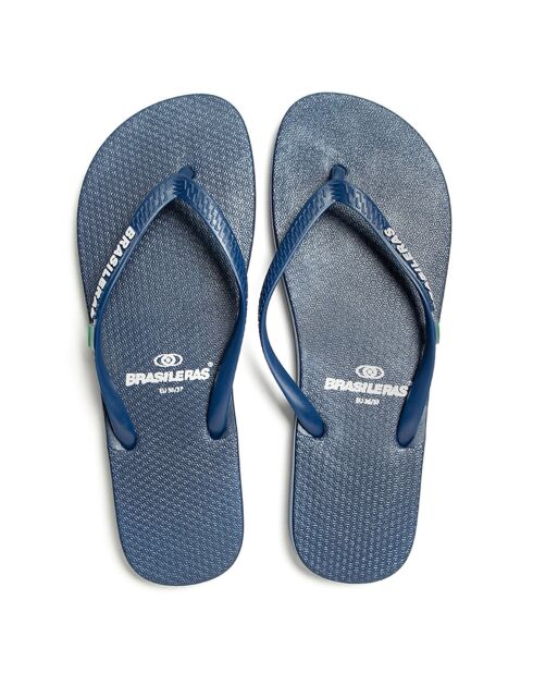 Klassieke teenslippers Pro W marineblauw