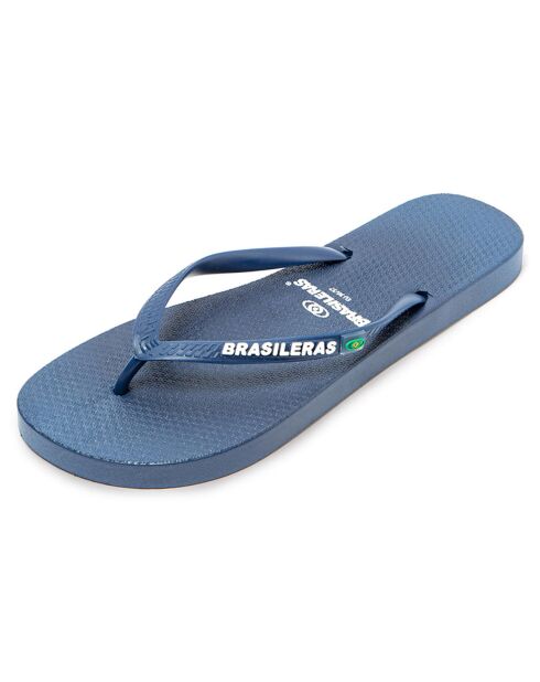 Klassieke teenslippers Pro W marineblauw