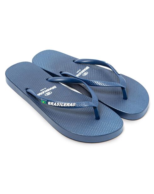 Klassieke teenslippers Pro W marineblauw
