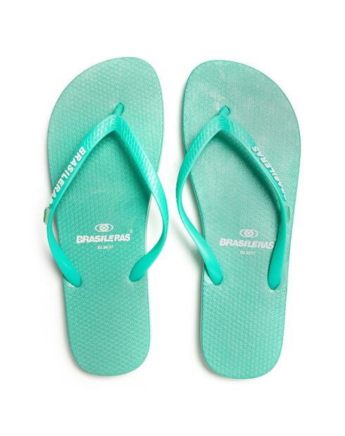 Klassieke teenslippers Pro W turkoois