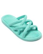 Blaue Pantoletten von Gezer Mersin