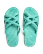 Blaue Pantoletten von Gezer Mersin