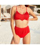 Maillot de bain 2 Pièces Kali rouge