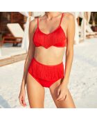 Maillot de bain 2 Pièces Kali rouge