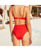 Maillot de bain 2 Pièces Kali rouge