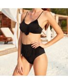 Maillot de bain 2 Pièces Kali noir/blanc