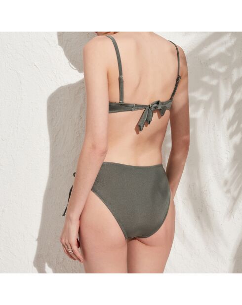 Maillot de bain 2 Pièces Push-Up Maya vert kaki