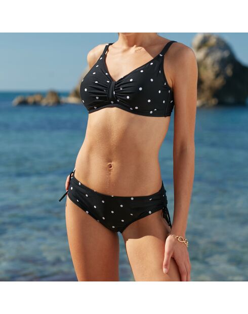 Maillot de bain 2 Pièces Nayla noir/blanc
