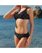 Maillot de bain 2 Pièces Nayla noir/blanc