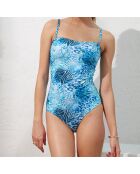 Maillot de bain 1 Pièce Irina  bleu océan