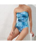 Maillot de bain 1 Pièce Irina  bleu océan