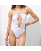 Maillot de bain 1 Pièce Kendall  blanc