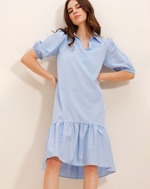 Robe Scarlett bleue