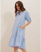 Robe Scarlett bleue