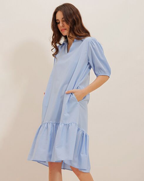 Robe Scarlett bleue